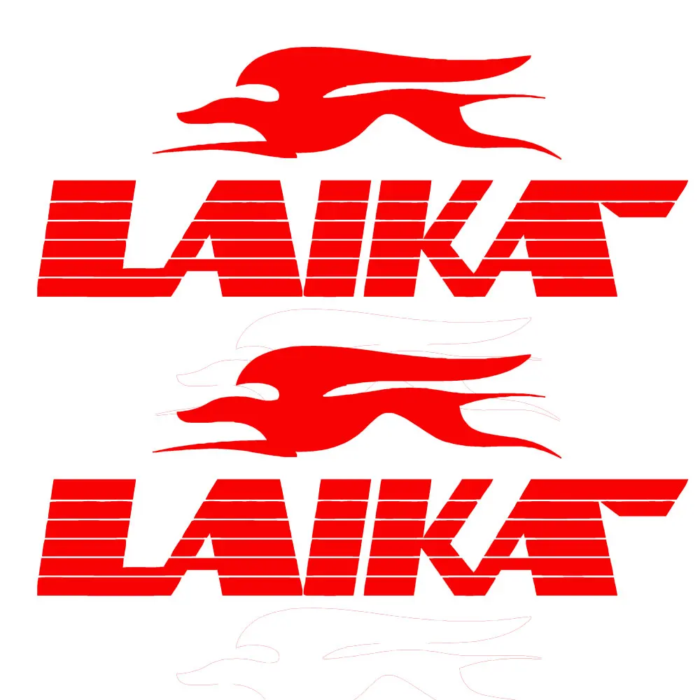 2pcs for laika motorhome caravan stickers choice of colours other sizes