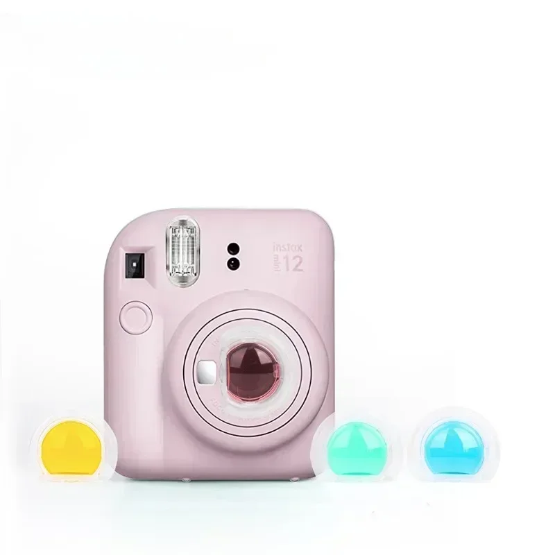 Fujifilm instax mini 12用カラーレンズ4個または6個セット,インスタントカメラ,カラーフィルター,ミラー,写真アクセサリー