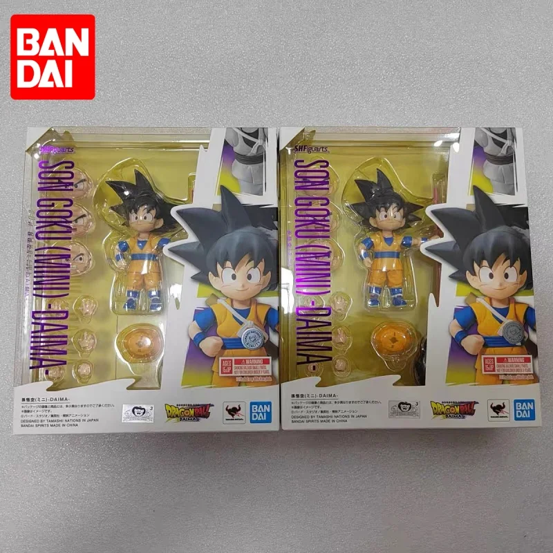 Bandai SHFiguarts Dragon Ball Daima Son Goku Mini 1/12 Action Doll Da Collezione Anime Figure Modello Giocattolo Regali Di Compleanno