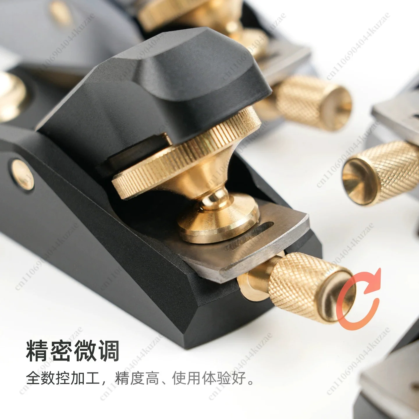 Low Angle Aluminum Hand Plane, Mini European Flat Plane for Woodworking, Edge Trimming, Leather Craft and Miniature Model DIY