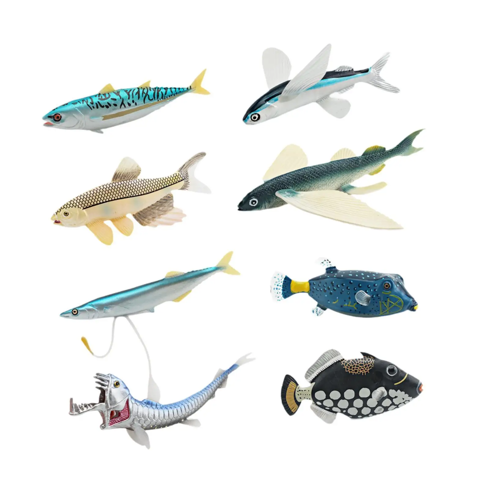 

8Pcs Marine Animal Models Sea Aniaml Figures Playset for Kids Children