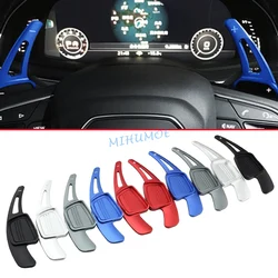 Aluminium Car Steering Wheel Shifter Paddle For Audi A3 A4 B9 A5 Q2 Q3 Q5 Sportback Q7 Q8 Interior Accessories