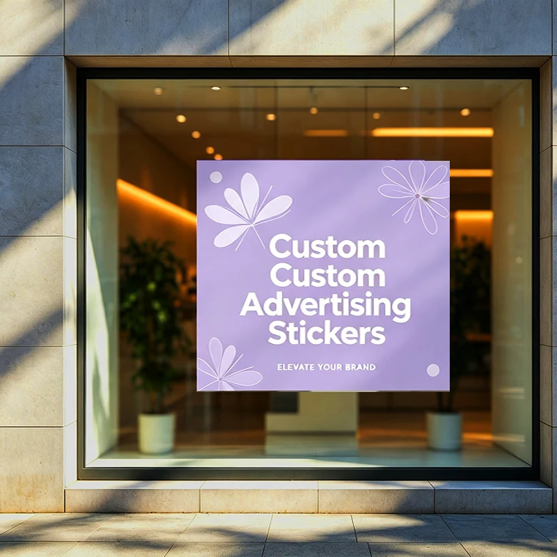 Custom Vinyl Stickers Advertisements Suitable  Supermarket Hotel School Beauty Salons Discount Promotion Business Activitie