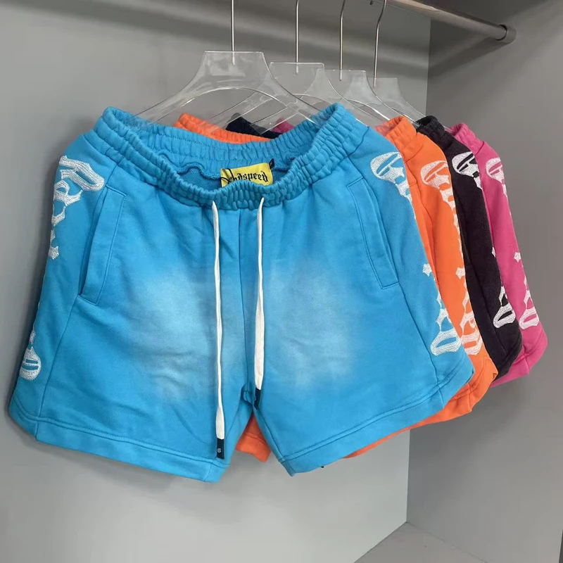 

Sky Blue GOD SPEED Casual Shorts Newly Arrived Letter Pattern Shorts Summer Men Women Sports Shorts