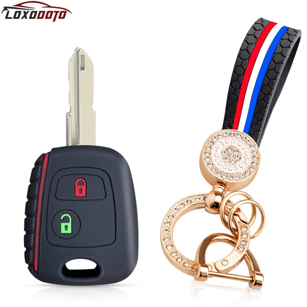 Car Key Case Remote Caps Key Cover For Citroen C1 C2 C3 C4 Berlingo Xsara Picasso For Peugeot 206 207 106 107 306 307 406 407