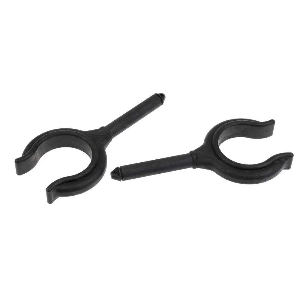 2x ملحقات تثبيت جانبية للقوارب البحرية من النايلون المتين بقفل مجذاف