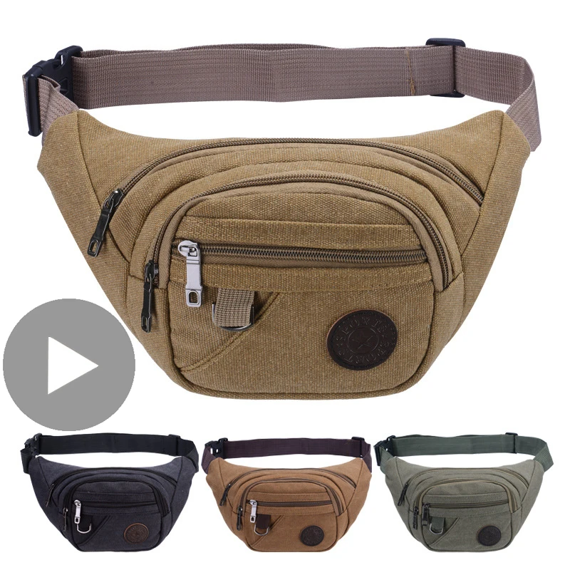 

Belt Pouch Fanny Pack Waist Bag For Men Women Male Bum Kangaroo Hip Sack Belly Cross Banana Husband Shoulder Handbag Canguro Bag