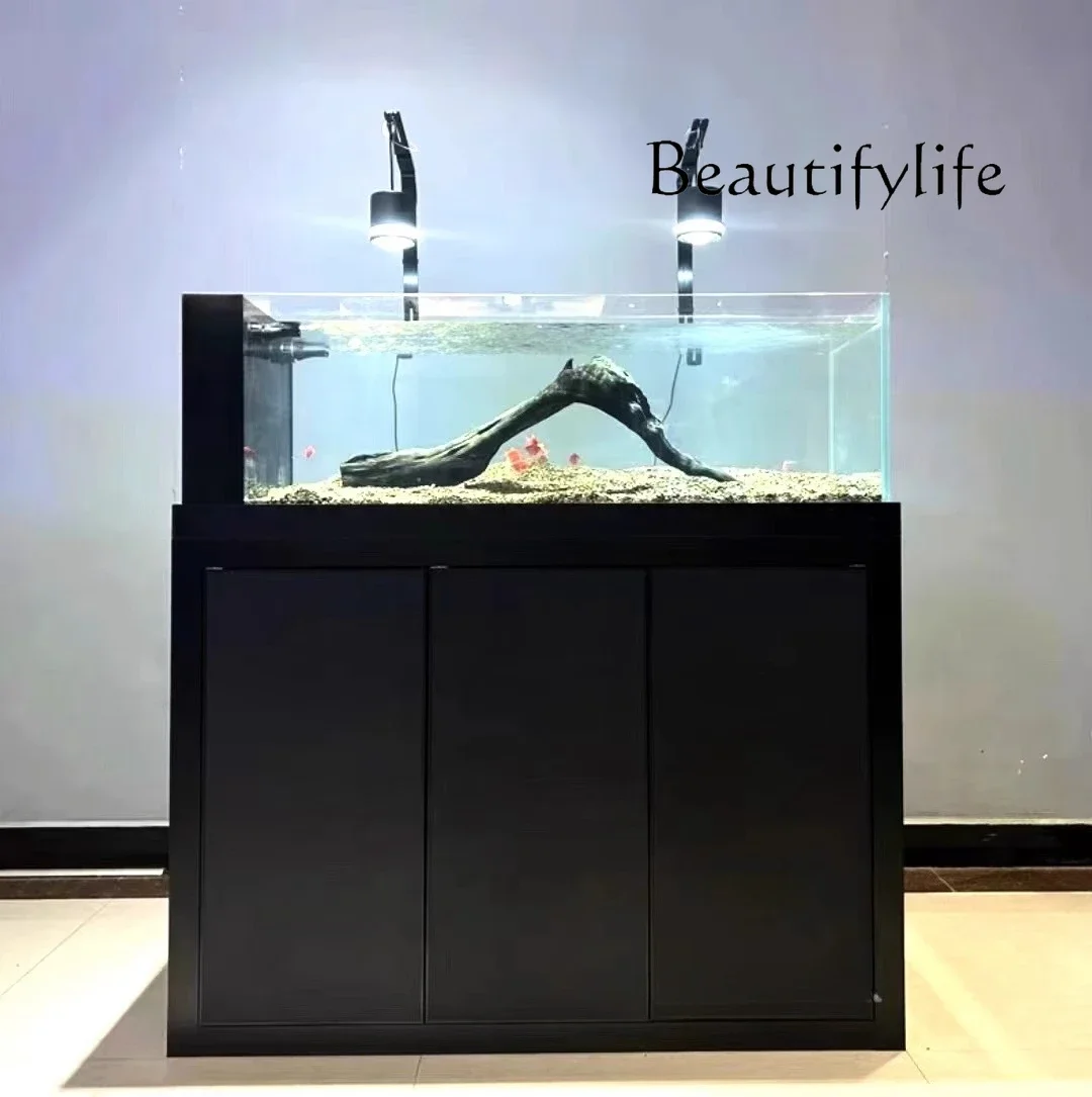 

living room landscaping, household bottom filter, goldfish tank Customized fish stream tank, Lanshou , native tank,