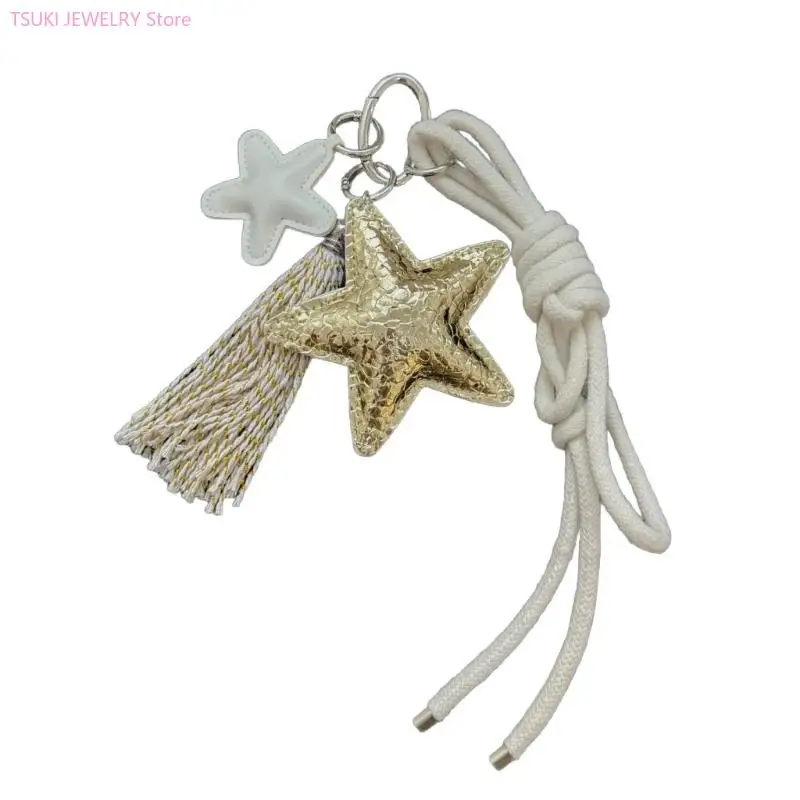 62ke headed braided keychain bag bage prespag accessories backpack pendant pendant charm keychain keychain rolements hanging