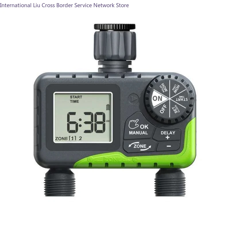 Automatic irrigation controller, automatic watering, flower watering, intelligent timing, dual-way control