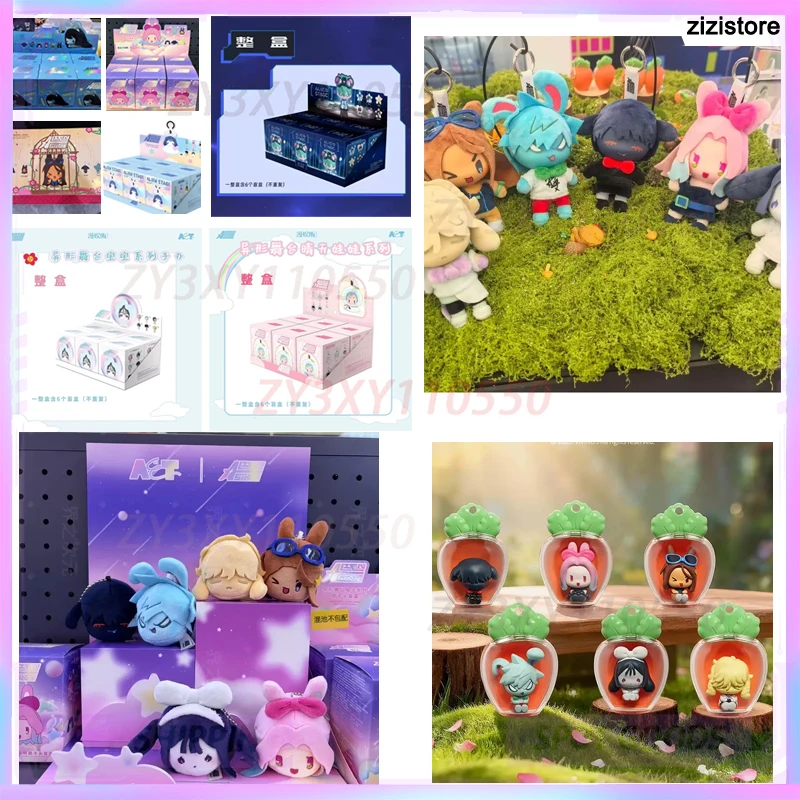

low Official Genuine Alien Stage Manga Entertainment Vendor Rabbit Full Serie Blind Mystery Box Handmade Ornament Cute Fans Gift