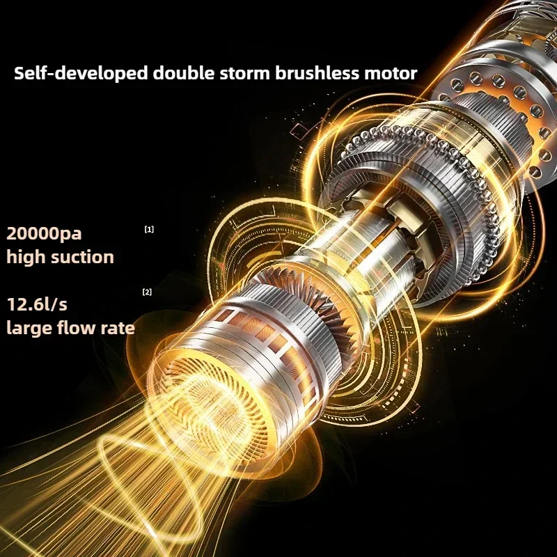 M8pro Car Vacuum Cleaner Car High Suction Super Blow Suction Machine Car High Strength Wireless Handheld