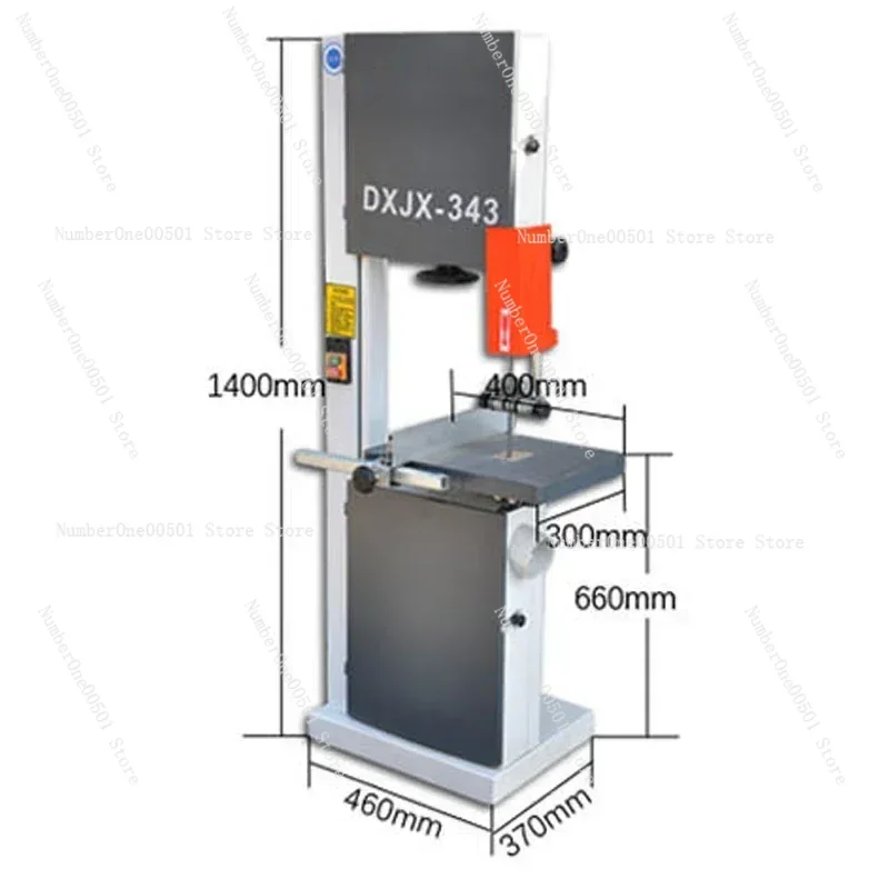 1.5KW 13'' Wood Band Saw Machine Vertical Band Saw Machine Woodworking Heavy Duty Band Saw Machine