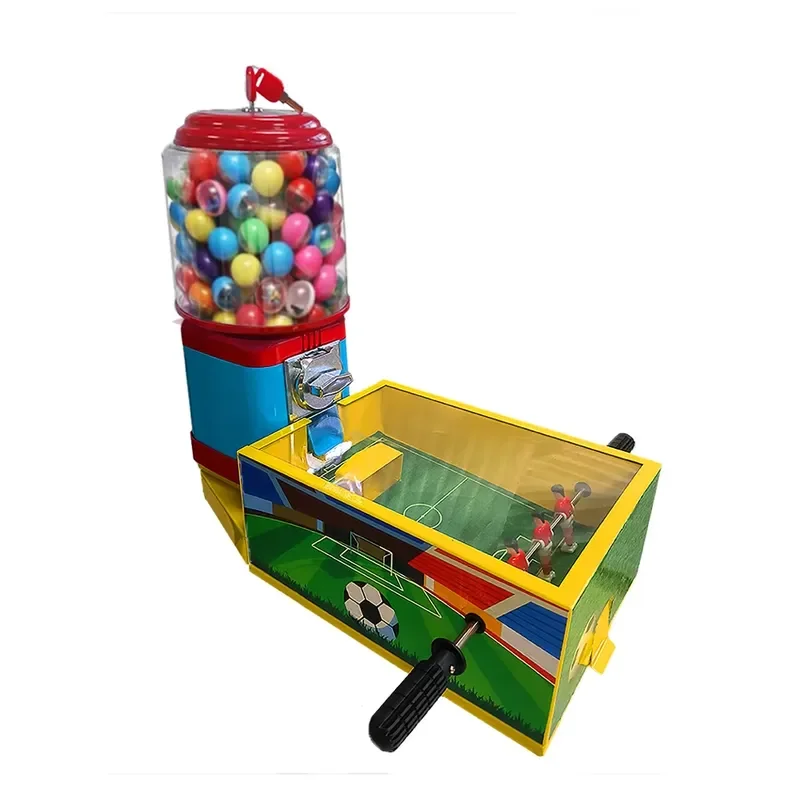 for Family Party Table Football Machine Coin and Token Payment Vending Machine for Rental Use Bouncy Ball Vending Machine