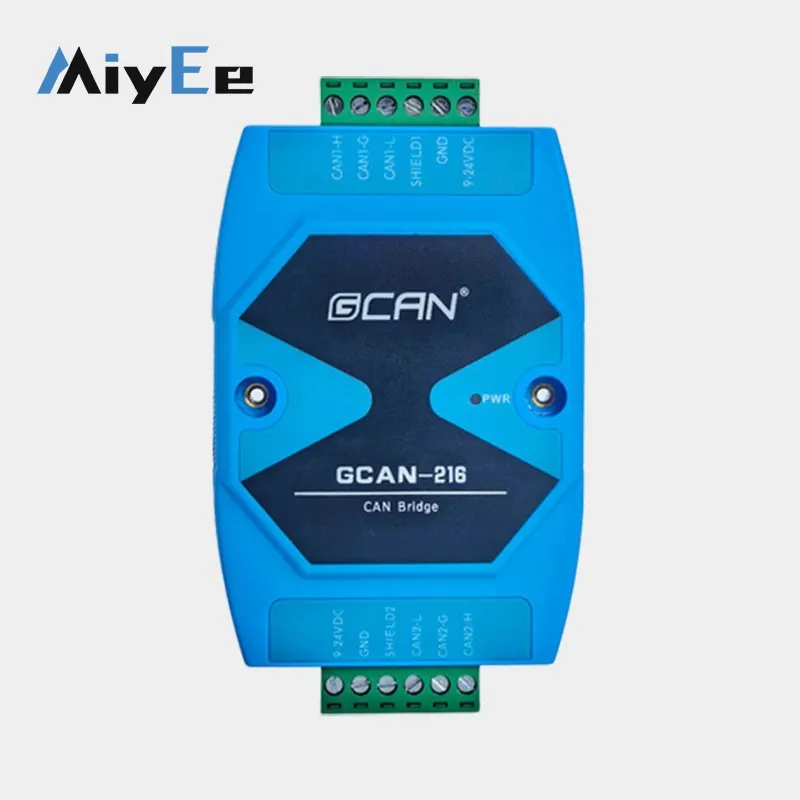 GCAN-216 2-Channel CAN Bus Isolation Module, 3000V DC Isolation 6-Pin Anti-interference CAN Converter Support CAN2.0A CAN2.0B