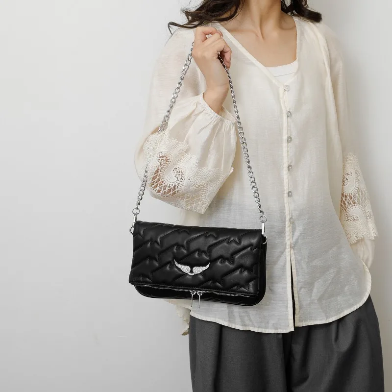 Stylish Diaper Bag, Mini Messenger Clutch Purse, Multi-use Handbag for Party Shopping Daily Casual Outings