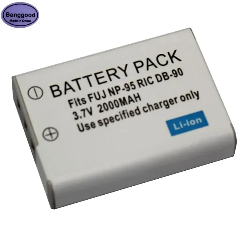 

3,7 V 2000mAh NP-95 NP 95 NP95 FNP-95 DB90 камера DB-90 X30 X100 X100S X100T XS1 FinePix F30 F31 Real 3D W1