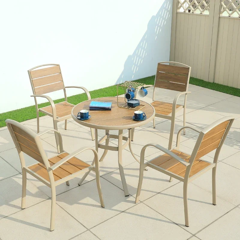 Kitchen Mobile Garden Furniture Sets Coffee Restaurant Outdoor Side Table Modern Picnic Poker Designer Mesa Commercial Furniture