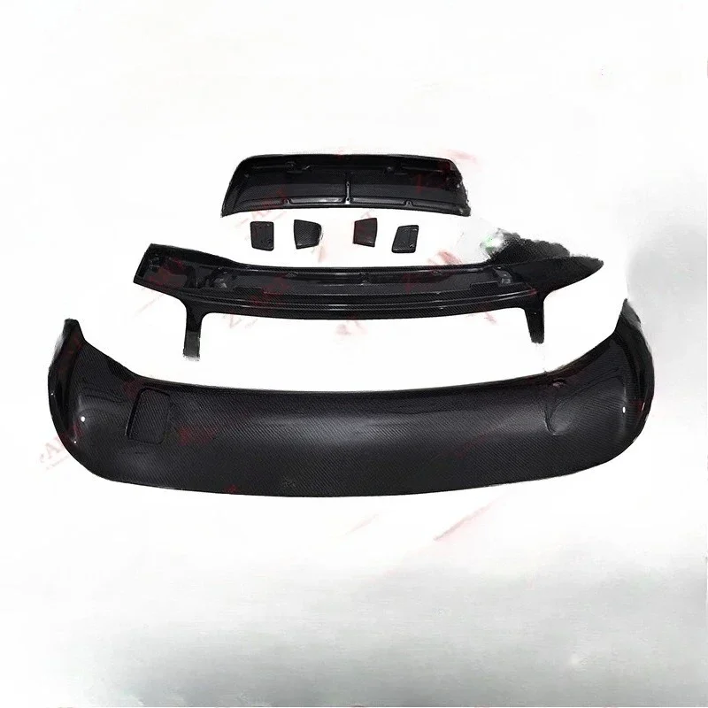 Z-ART 991 TA Style Carbon Fiber Rear Wing For Porsche 911 991 2012-2018 Tail Spoiler For Porsche 991 991.1 991.2