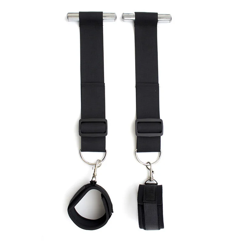 Sangle de retenue Menottes de porte pour adultes, BDSM Bondage Gear 7.0, Sex Face Produits pour adultes, Sex Toys pour femmes et hommes, Couple