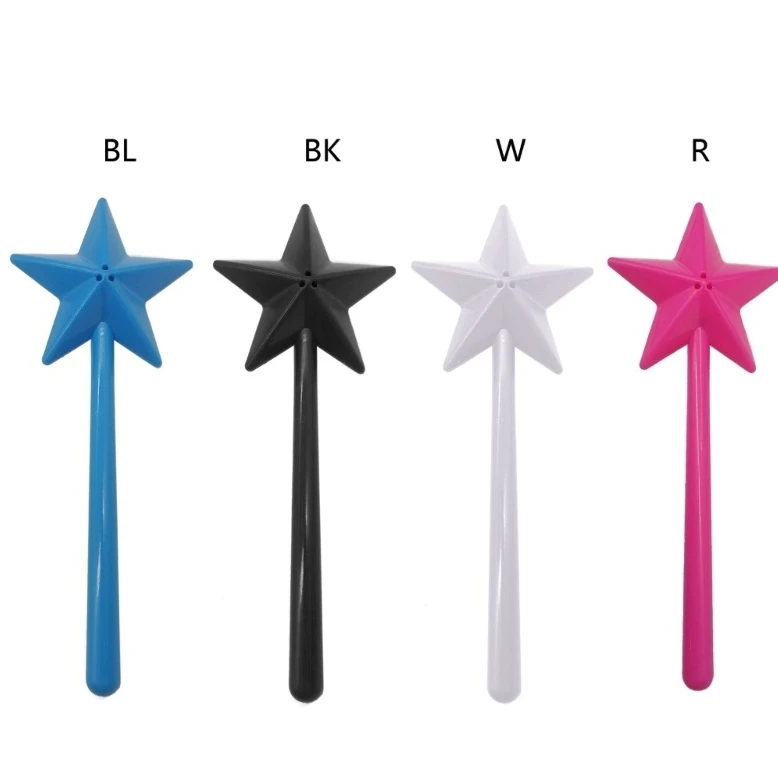 Refillable Magical Star Wand Portable Salt Pepper Spice Dispenser Shakers Set Kitchen Cooking BBQ Supplies Halloween Party Gifts
