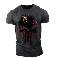 New Spartan 3D printed T-shirt, men's summer casual personality Lightweight breathable comfortable quick drying top, Asian size