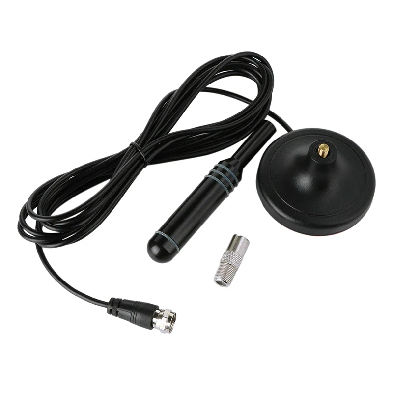 Receptor de señal de antena de TV Digital, amplificador, Cable coaxial, HDTV, DVB-T, DVB-T2, adaptador DAB, antena interior