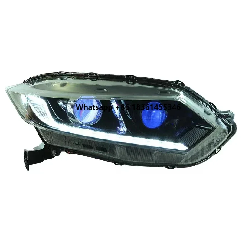 For xrv LED Headlight assembly DRL daytime running light lamp angel devil eye Xenon Car accessories