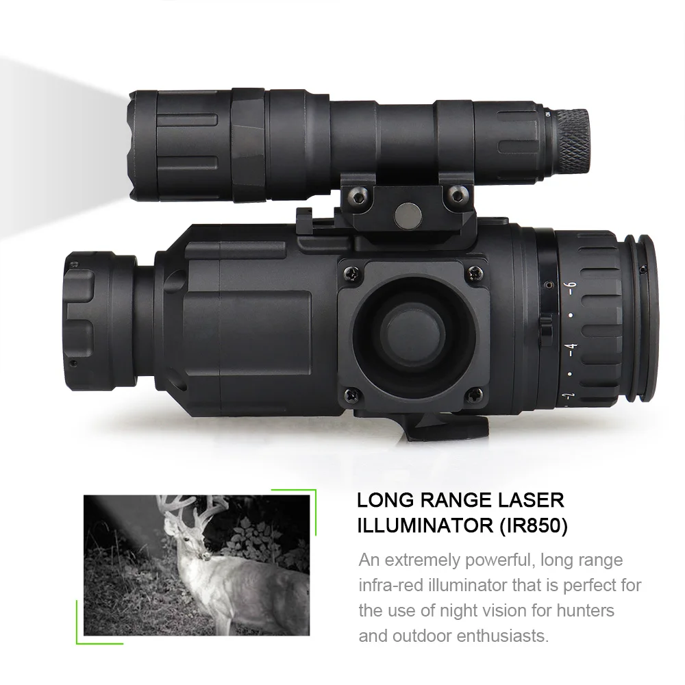 Tactical TNVC-M250 1X-8X HD  Night Vision Device For Day And Night With Photo/Vedeo Function Waterproof For Hunting