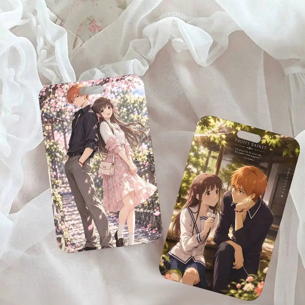 Fruits Basket NFC Contactless Sliding Card Sleeve For Student Cards, Bus Cards, ID Cards, And Work Permits