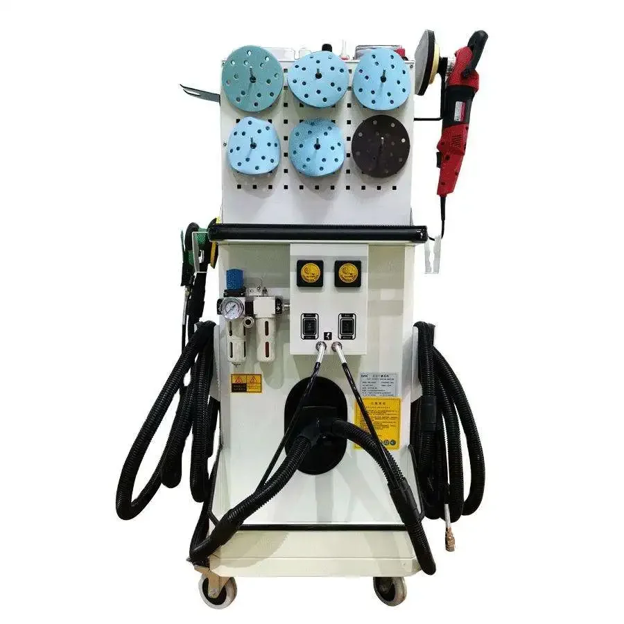 Mobile Dust Collector Dry Grinding System Dry Sanding Dust Extraction Machine