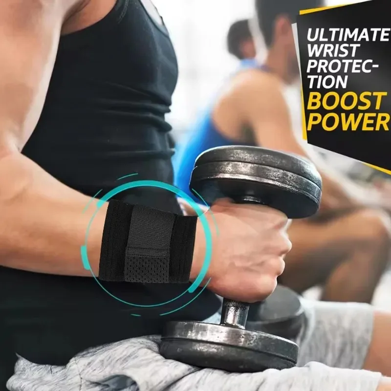 Breathable Adjustable Soft Wristband Adjustable Compression Gym Sports Wristband Safety Soft Wrist Support Brace Outdoor Sports