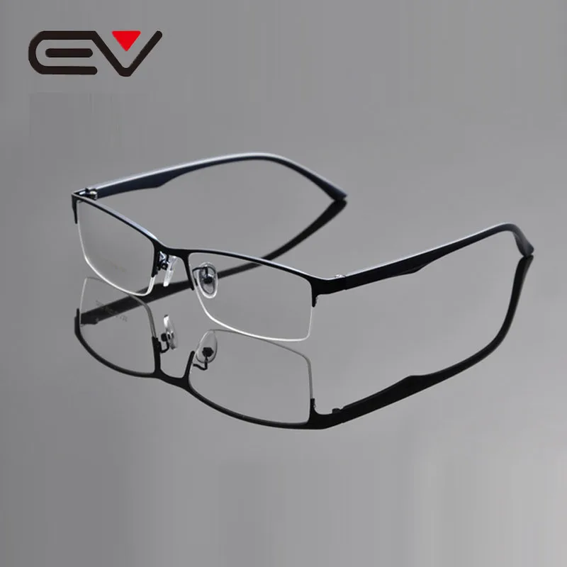 2015 New EV Metal Business Spectacle Frame New Men Half Rim Eyeglasses Mens Optical Frame Oculos masculino marcos opticos EV0930