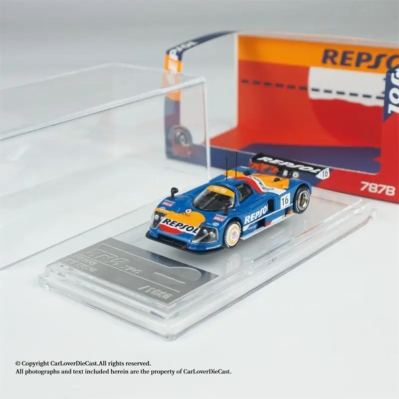 BMC 1:64 EG6 - مجسم معرف أحمر / 787B Repsol APA xpo 2025 نماذج سيارات مصبوبة #2