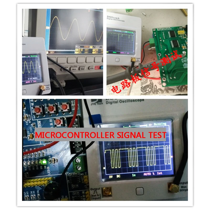 DSO112A Портативный сенсорный экран цифровое хранилище фотоустройство ремонт осциллографа