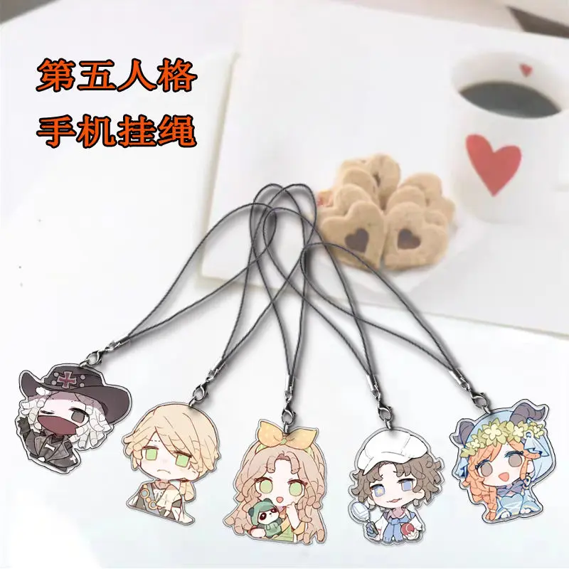 حبل تعليق لطيف للهاتف المحمول ، هوية V ، Aesop و Carl ، شاشة كاواي ، لطيفة وكاهنة ، Mike و Morton ، Q Version