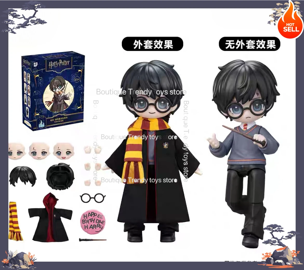 MINISO Harry Potter: Der Stein des Weisen Actionfiguren Blindbox Zauberwelt Sammlerfiguren Hermione Ron Modellspielzeug Geschenk