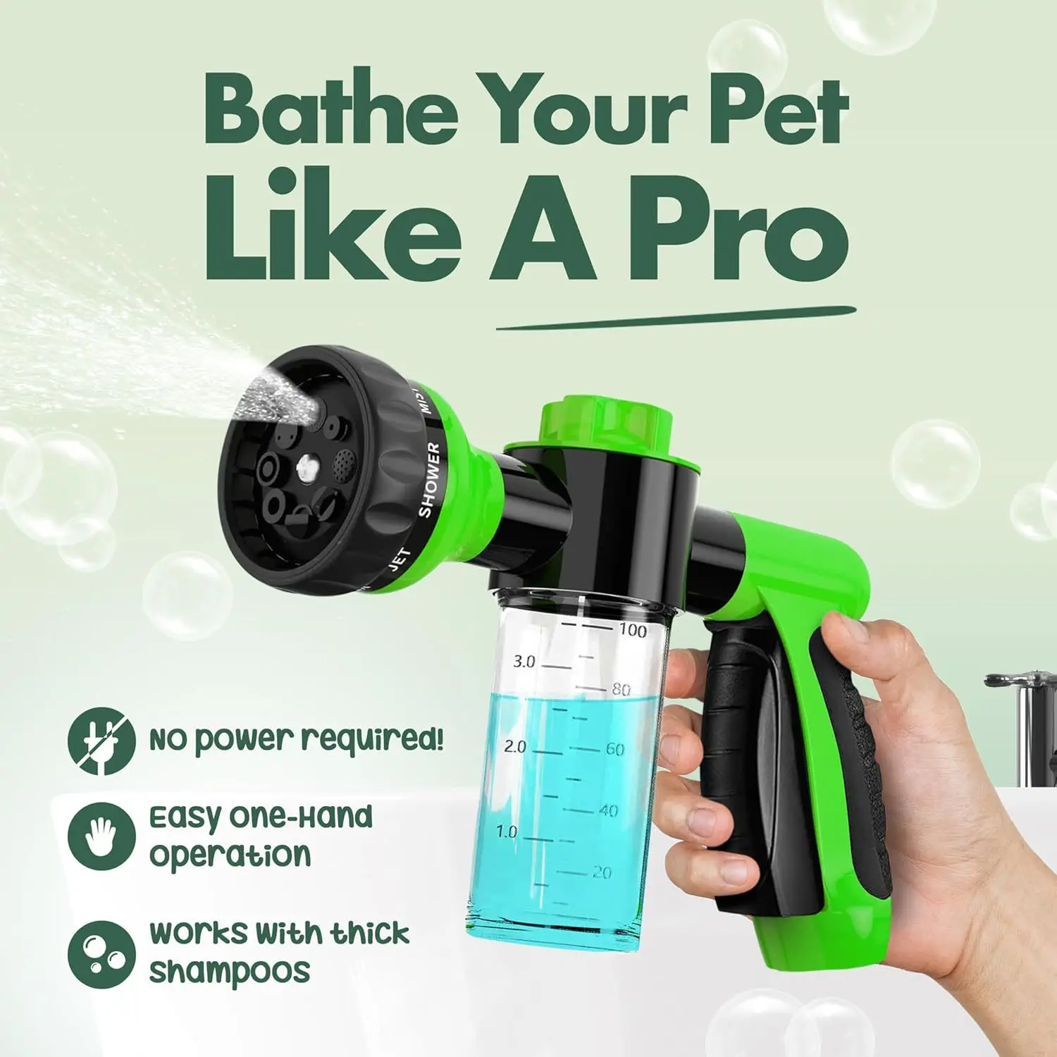 8 Types Nozzle Portable Auto Foam Lance Water Gun Grade Nozzle Jet Car Washer Sprayer Automobile Garden Wash Cleaning Tool
