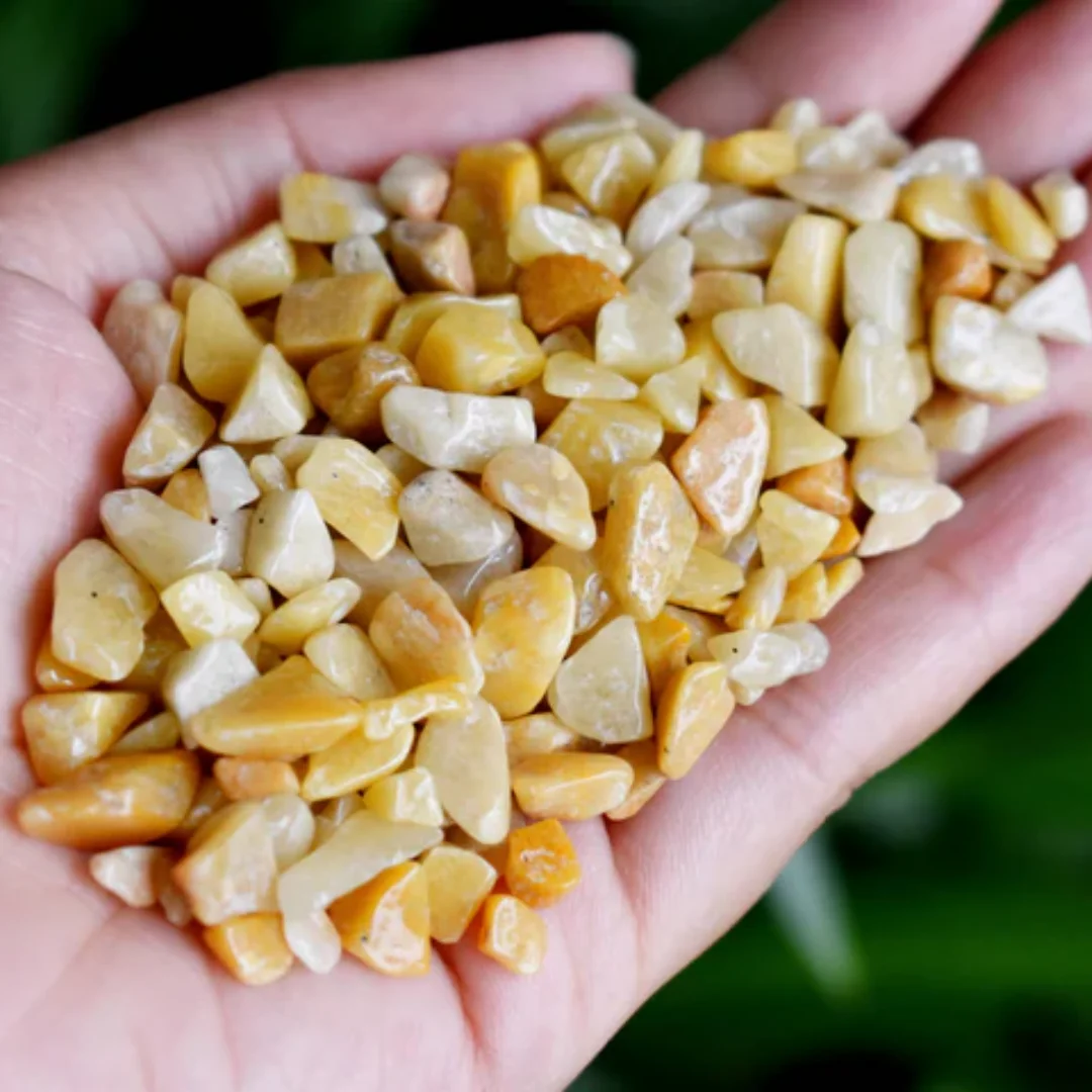 3-12mm Yellow Topaz Chips, Mul - Fish Tank Gravel ulasan dan harga