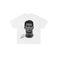 2025 Cristiano Ronaldo football superstar super fashion printed short sleeve T-shirt men distress American cotton Women Tshirt