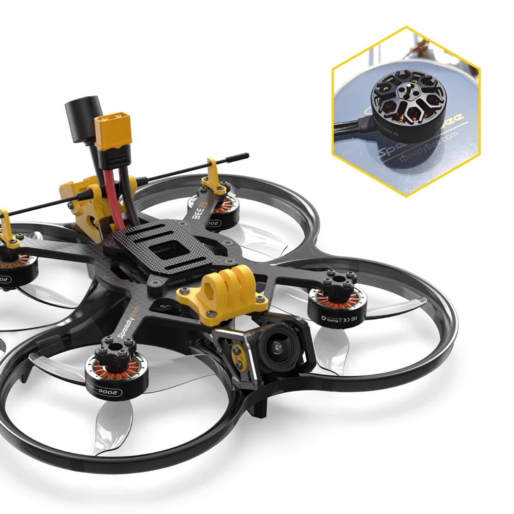 SpeedyBee 2006 1950KV Brushless Motor For RC FPV Bee35 Drone 3.5inch/4inch/5inch Tinywhoop Freestyle Racing Cinewhoop view 4