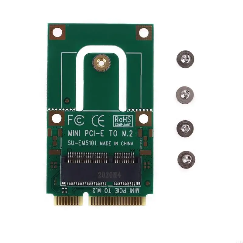 Q5WA mini pci-e to cho m.2 Bộ chuyển đổi thẻ chuyển đổi pcie wifi ngfff cho khóa giao diện giao diện cho máy tính máy tính tay