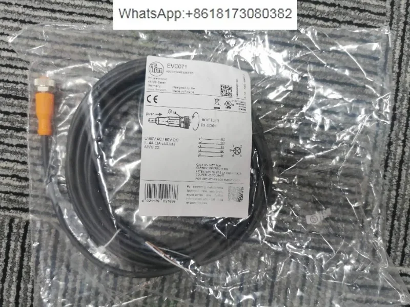 

IFM EVC071 EVC073 sensor connection wire in stock