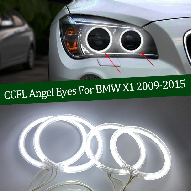 

Для BMW X1 E84 2009-2015 Ксеноновая фара Demon Eye Высокое качество CCFL Angel Eyes Комплект теплого белого кольца 2010 2011 2012 2013 2014