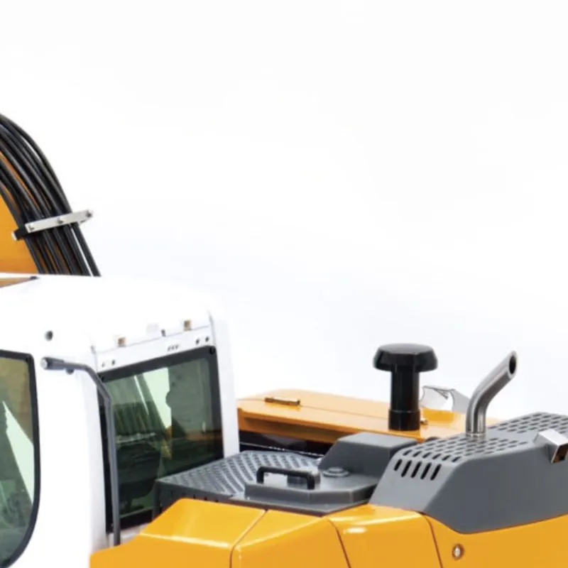 1:14 7CH Remote Control Hydraulic Excavator R920 JDM-208 2 Arms Metal RC Digger Flysky PL18 EV Lite Sound System Quick Coupler