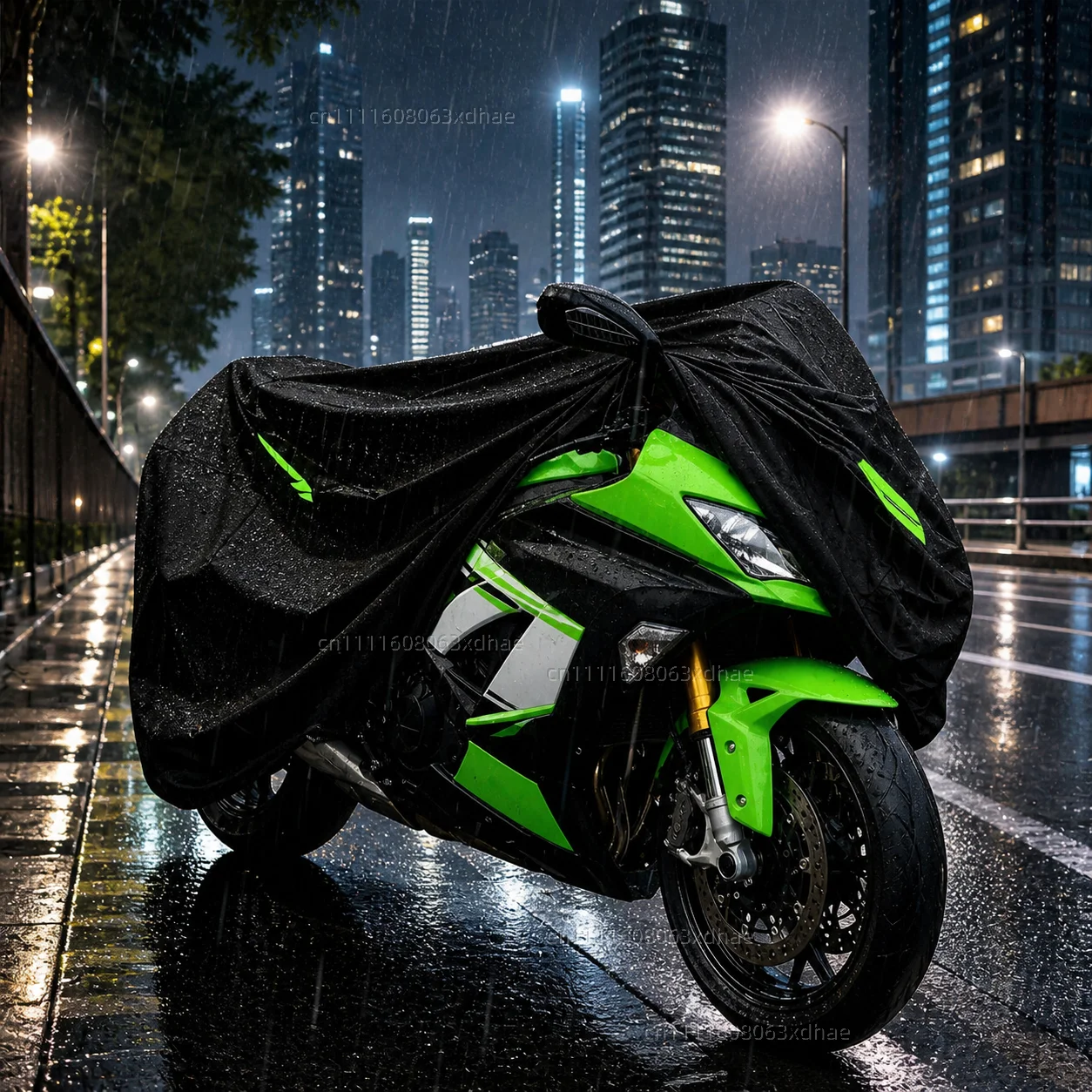Premium Motorcycle Cover All Weather Dust Rain UV Protection 190T Oxford Cloth For For YAMAHA MT-07 MT07 MT 07 2014-2022 2021 view 5