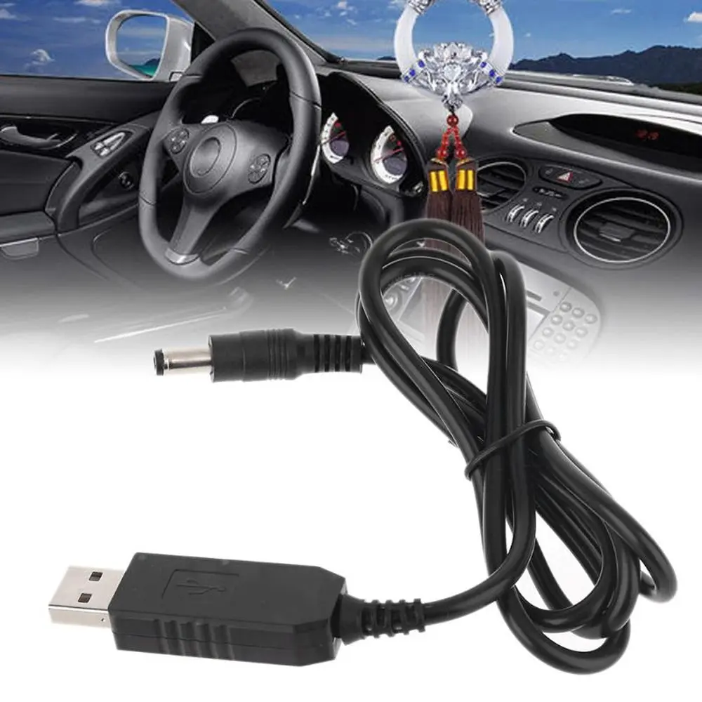 Devices DC 5V to 12V WiFi to Powerbank Cable USB To DC 5V 9V 12V Boost Line Boost Converter Step-up Cord USB Extension Cable