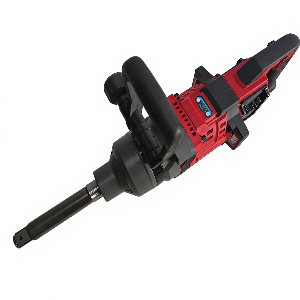 Hot Selling Professional Wrench cordless brushless impact wrench Large Torque Rechargeable Wrench for Heavy  Industrial
