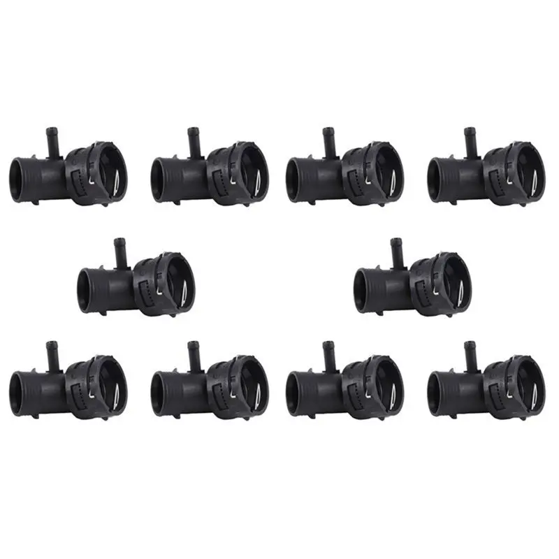 

A80X-For Q7 VW Touareg 7L TDI Compatible New Car Cooling Water Hose Connector Upper Pipe Radiator Adapter 10 PCS 7L6122291H