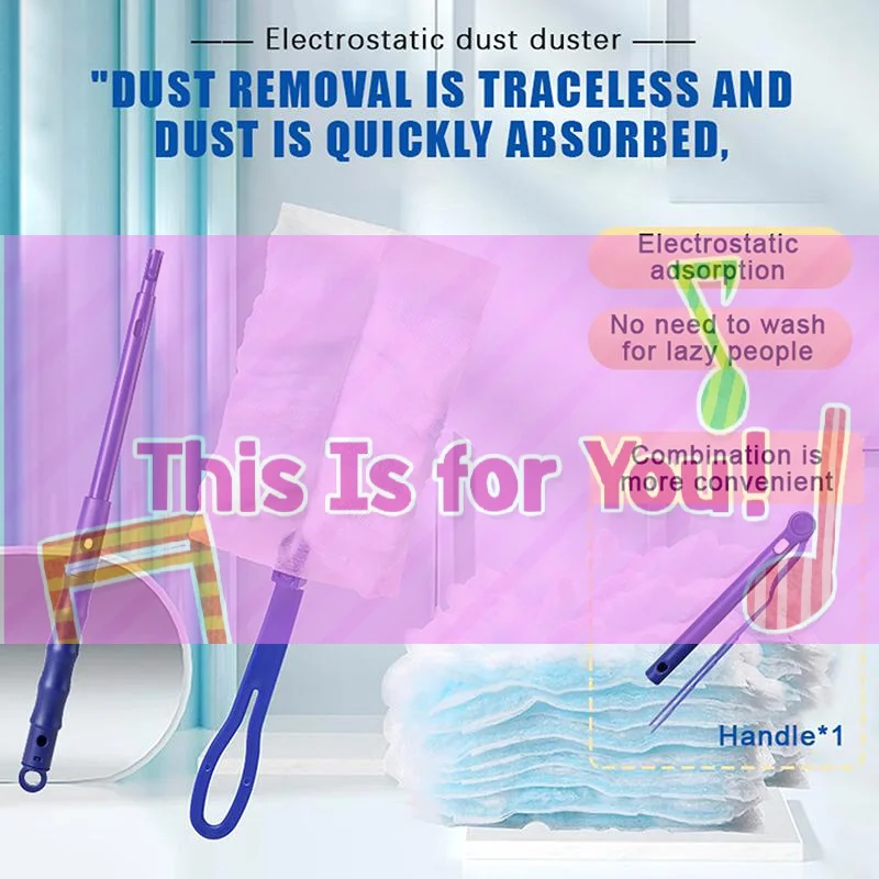 【HMA】Disposable Duster Refills Replacement Heads Dust Swiffer Clean For Cleaning Home Blinds Tool Sweeper Dust Hair